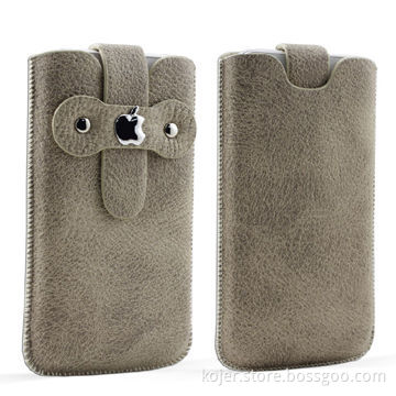 Cases, Suitable for Apple's iPhone 4, Made of PU Leather, Available in Various Colors